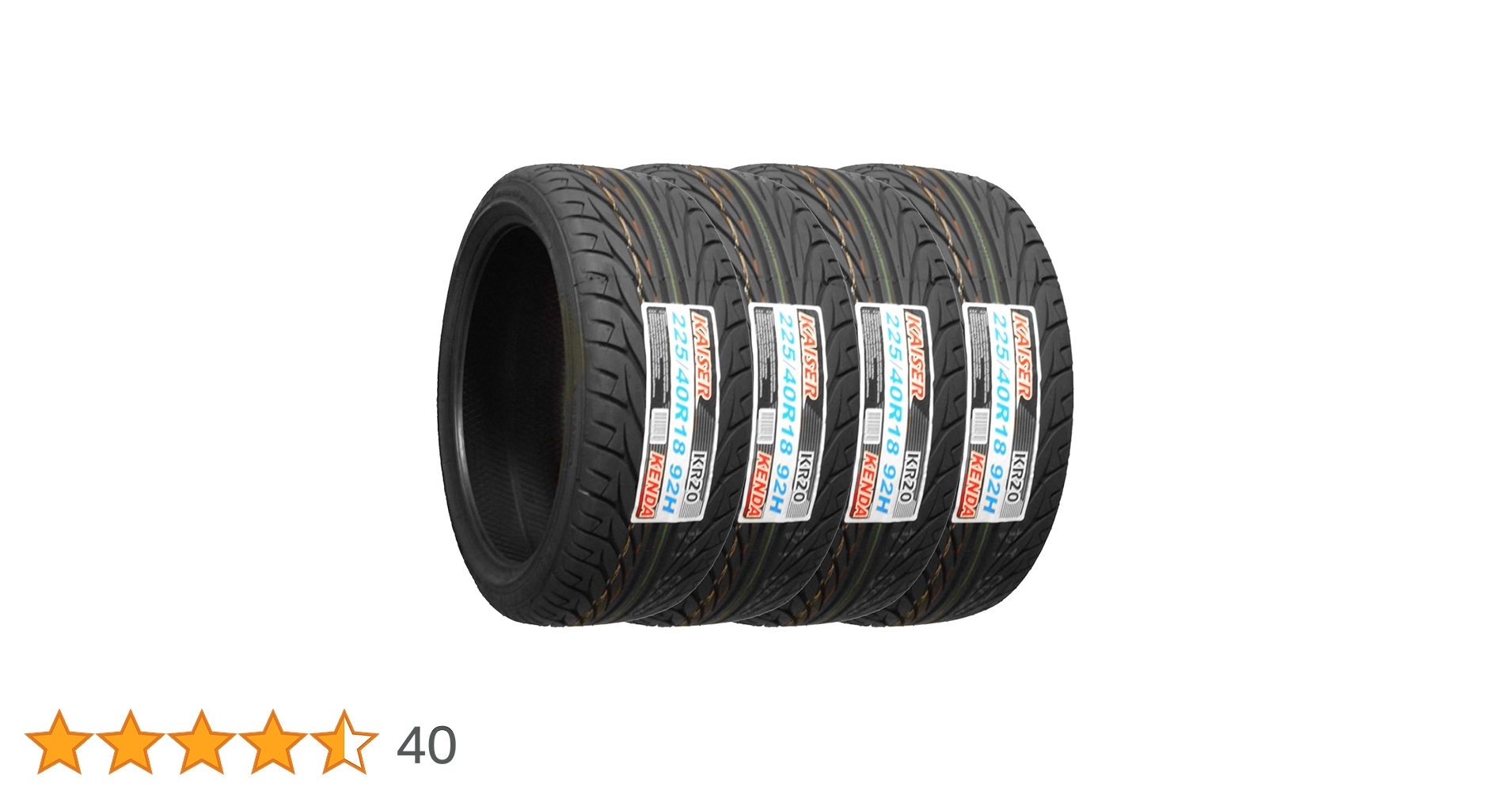 Amazon.co.jp: ケンダ(KENDA) サマータイヤ KAISER KR20 225